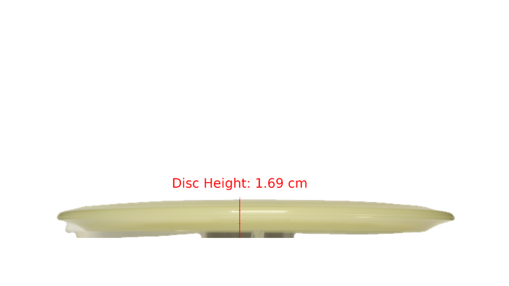 Discraft Mega Glo Z Cigarra Fairway Driver Profile View