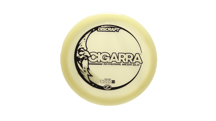 Discraft Mega Glo Z Cigarra Fairway Driver Front View