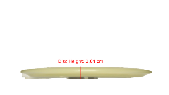 Discraft Mega Glo Z Cigarra Fairway Driver Profile View