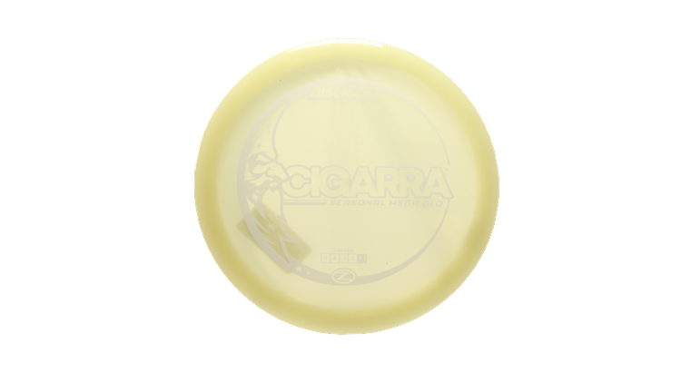 Discraft Mega Glo Z Cigarra Fairway Driver Front View