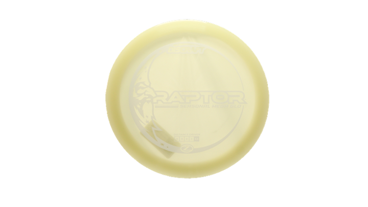 Discraft Mega Glo Z Raptor Fairway Driver Front View