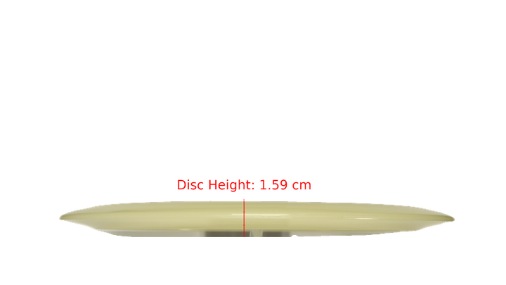 Discraft Mega Glo Z Thrasher Distance Driver Profile View