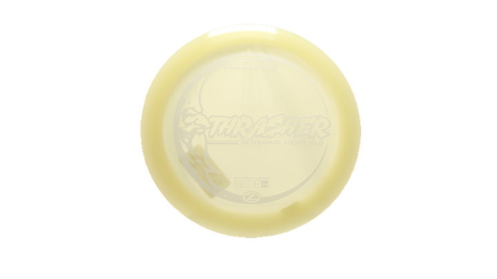 Discraft Mega Glo Z Thrasher Distance Driver Front View