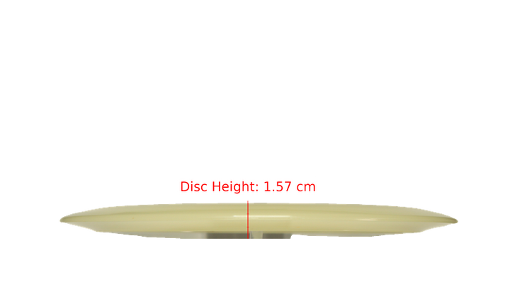 Discraft Mega Glo Z Thrasher Distance Driver Profile View