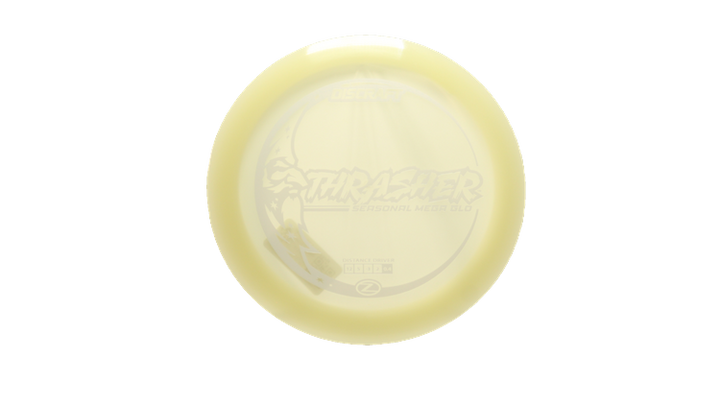 Discraft Mega Glo Z Thrasher Distance Driver Front View