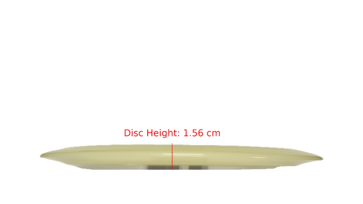 Discraft Mega Glo Z Thrasher Distance Driver Profile View