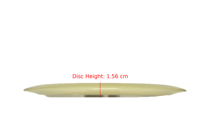 Discraft Mega Glo Z Thrasher Distance Driver Profile View
