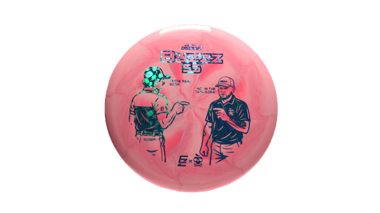 Discraft 2025 Ezra Aderhold & Robinson Collab ESP Buzzz SS Midrange Front View