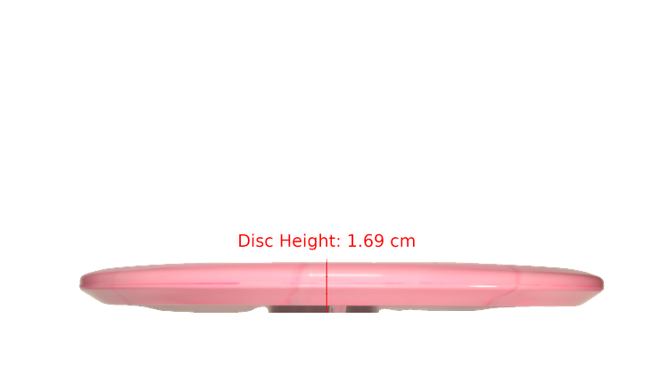 Discraft 2025 Ezra Aderhold & Robinson Collab ESP Buzzz SS Midrange Profile View