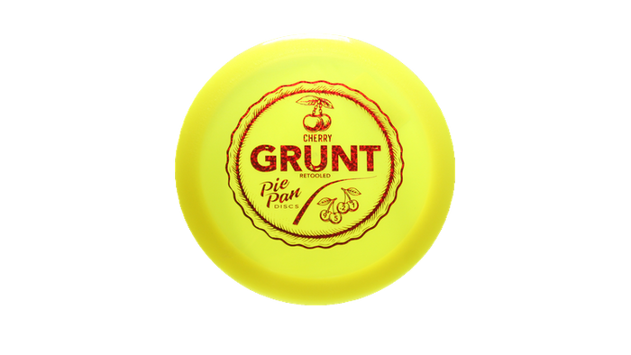 Pie Pan Discs Cherry Grunt (retooled) Fairway Driver