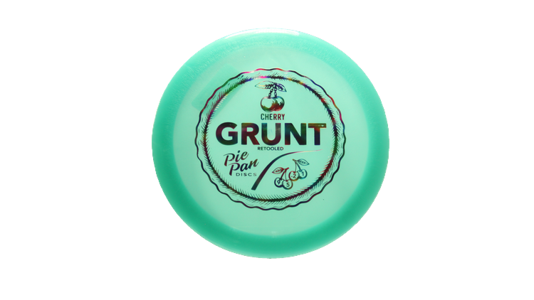 Pie Pan Discs Cherry Grunt (retooled) Fairway Driver Front View