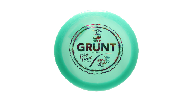 Pie Pan Discs Cherry Grunt (retooled) Fairway Driver Front View