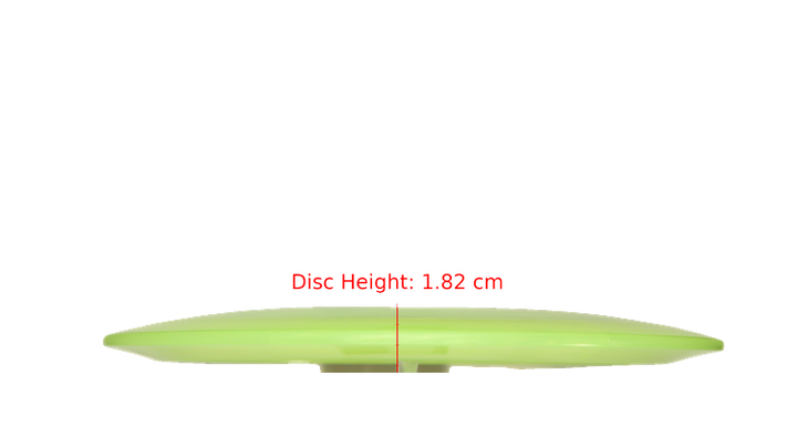 Pie Pan Discs Cherry Grunt (retooled) Fairway Driver Profile View