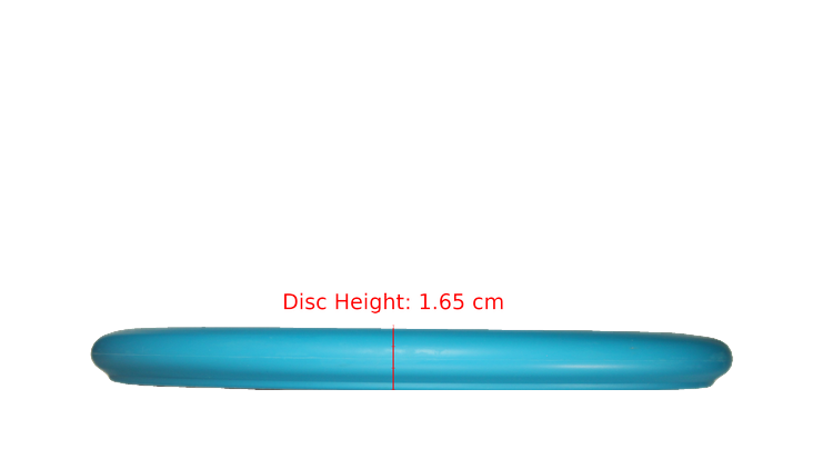 Pie Pan Discs Triple Pie Stamp Butter Line Bagger Putter Profile View