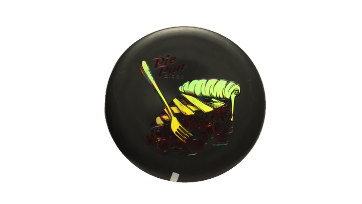 Pie Pan Discs Triple Pie Stamp Butter Line Bagger Putter Front View