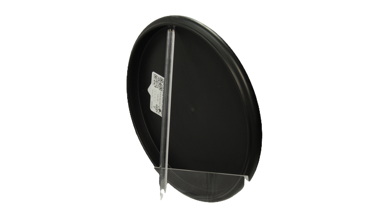 Pie Pan Discs Triple Pie Stamp Butter Line Bagger Putter Back View