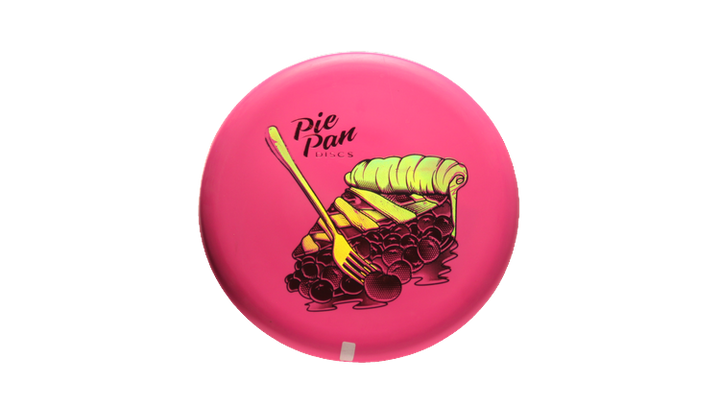 Pie Pan Discs Triple Pie Stamp Butter Line Bagger Putter Front View
