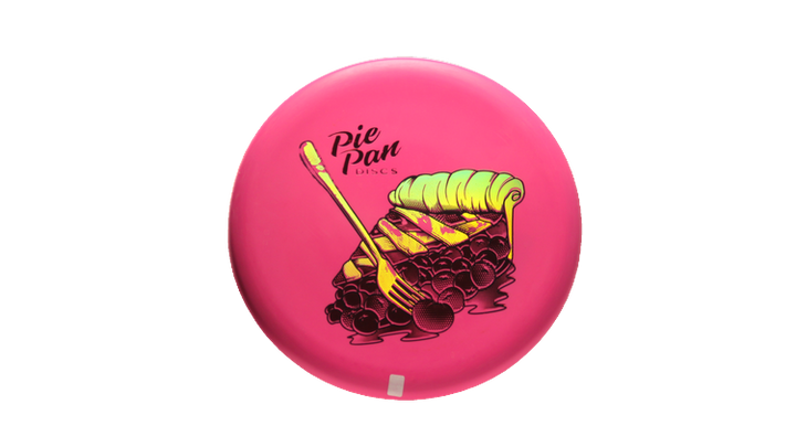 Pie Pan Discs Triple Pie Stamp Butter Line Bagger Putter Front View