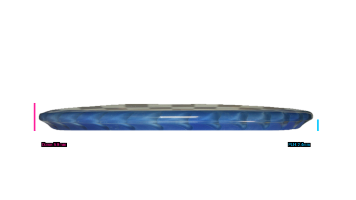 Discraft Fuzed Z Buzzz Midrange Profile View