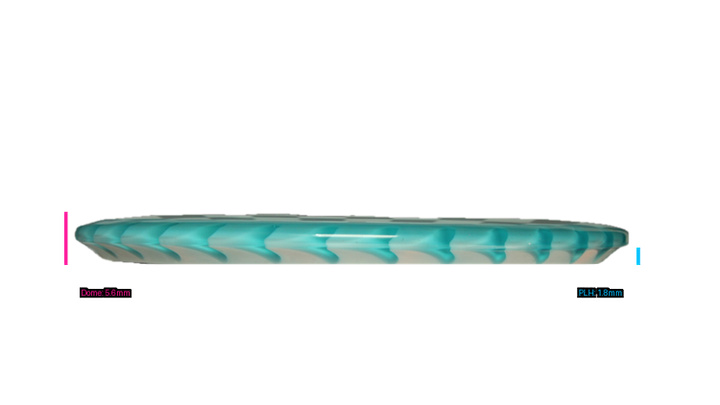 Discraft Fuzed Z Buzzz Midrange Profile View