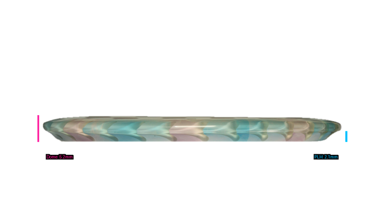 Discraft Fuzed Z Buzzz Midrange Profile View