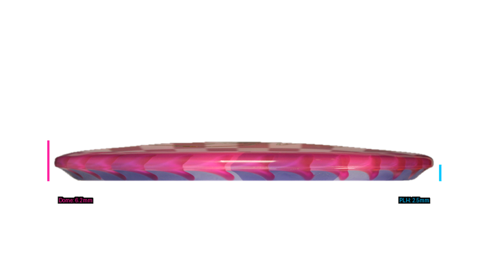 Discraft Fuzed Z Buzzz Midrange Profile View