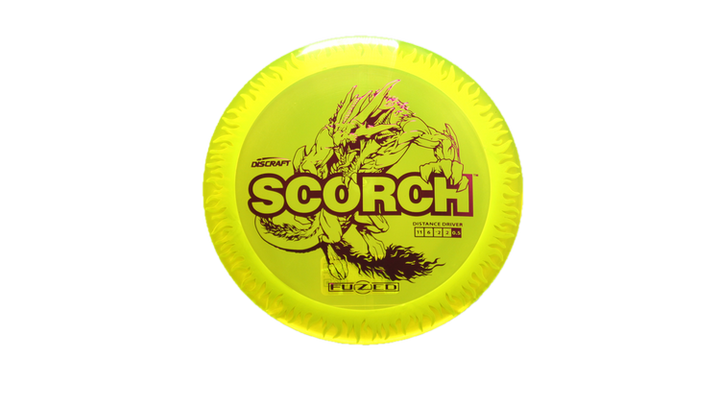 Discraft Fuzed Z Scorch Distance Driver Front View