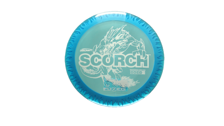 Discraft Fuzed Z Scorch Distance Driver Front View