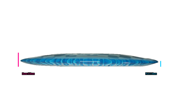 Discraft Fuzed Z Scorch Distance Driver Profile View