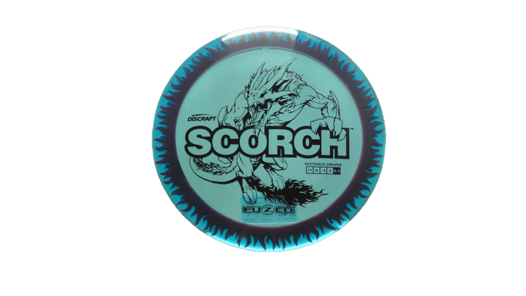 Discraft Fuzed Z Scorch Distance Driver Front View