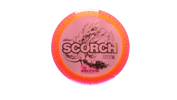 Discraft Fuzed Z Scorch Distance Driver Front View