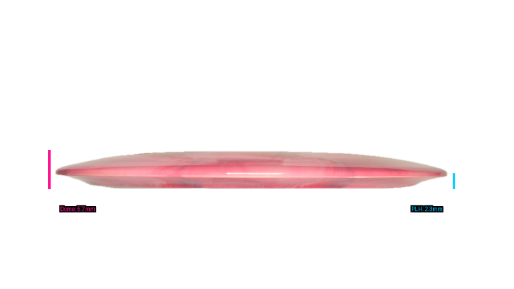 Discraft 2025 Paul McBeth & Paige Pierce Collab ESP Anax Distance Driver Profile View