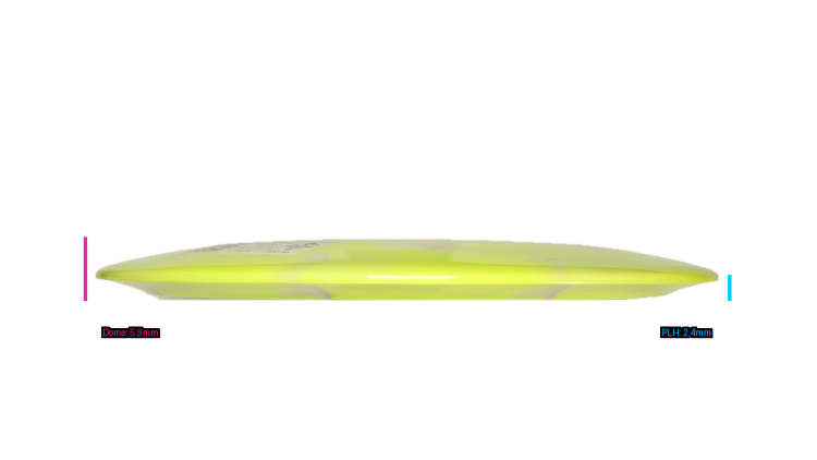 Discraft 2025 Paul McBeth & Paige Pierce Collab ESP Anax Distance Driver Profile View