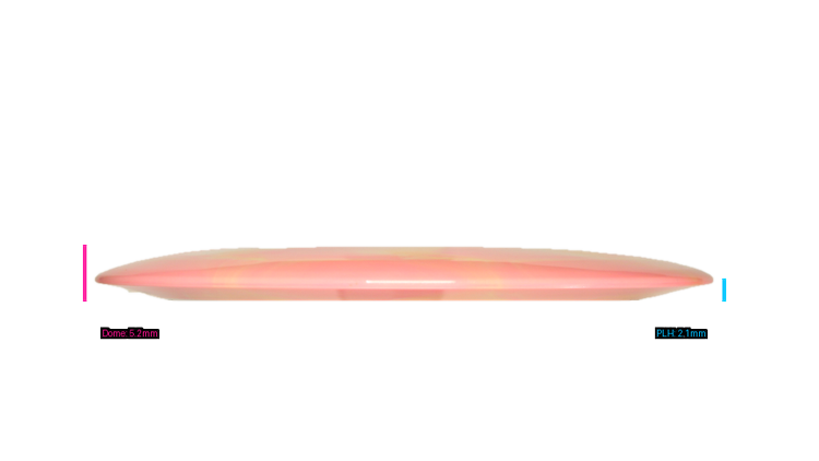 Discraft 2025  Paige Pierce & Paul McBeth Collab ESP Drive Distance Driver Profile View