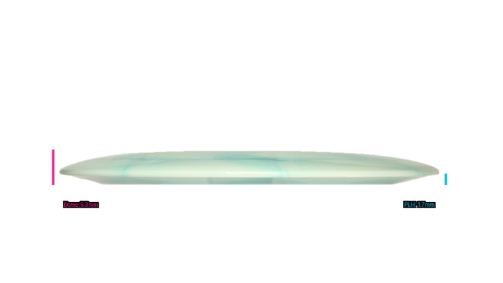 Discraft 2025  Paige Pierce & Paul McBeth Collab ESP Drive Distance Driver Profile View