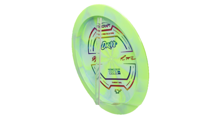 Discraft 2025  Paige Pierce & Paul McBeth Collab ESP Drive Distance Driver Back View
