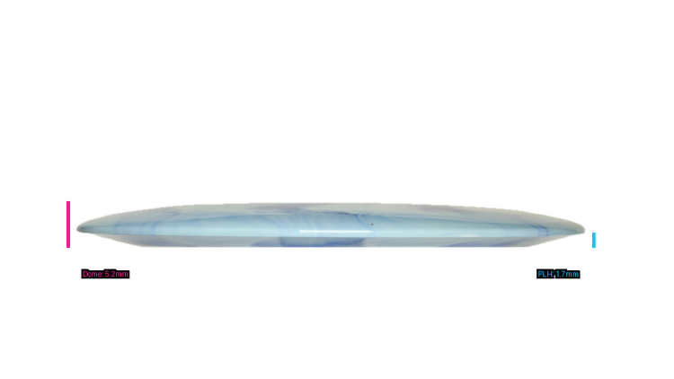 Discraft 2025  Paige Pierce & Paul McBeth Collab ESP Drive Distance Driver Profile View