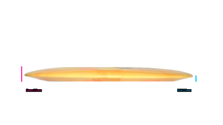 Discraft 2025  Paige Pierce & Paul McBeth Collab ESP Drive Distance Driver Profile View