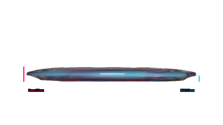 Discraft 2025 USDGC Anthony Barela Z Swirl Cigarra Fairway Driver Profile View