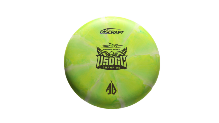 Discraft 2025 USDGC Anthony Barela CT Swirl Focus Putter Front View
