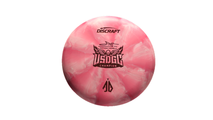 Discraft 2025 USDGC Anthony Barela CT Swirl Focus Putter Front View
