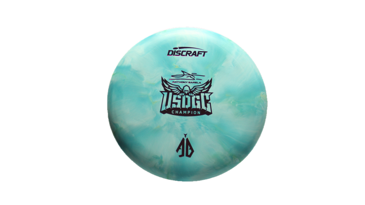 Discraft 2025 USDGC Anthony Barela CT Swirl Focus Putter Front View