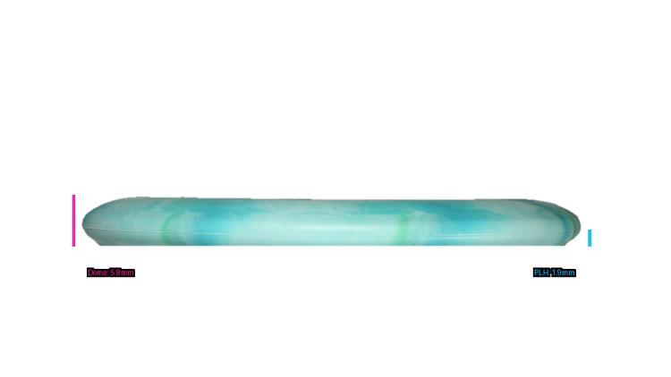 Discraft 2025 USDGC Anthony Barela CT Swirl Focus Putter Profile View