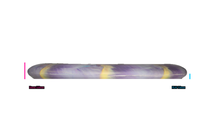 Discraft 2025 USDGC Anthony Barela CT Swirl Focus Putter Profile View