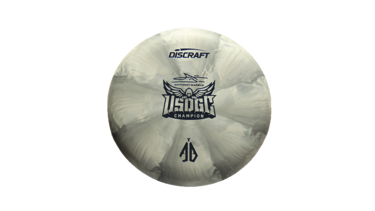 Discraft 2025 USDGC Anthony Barela CT Swirl Focus Putter Front View
