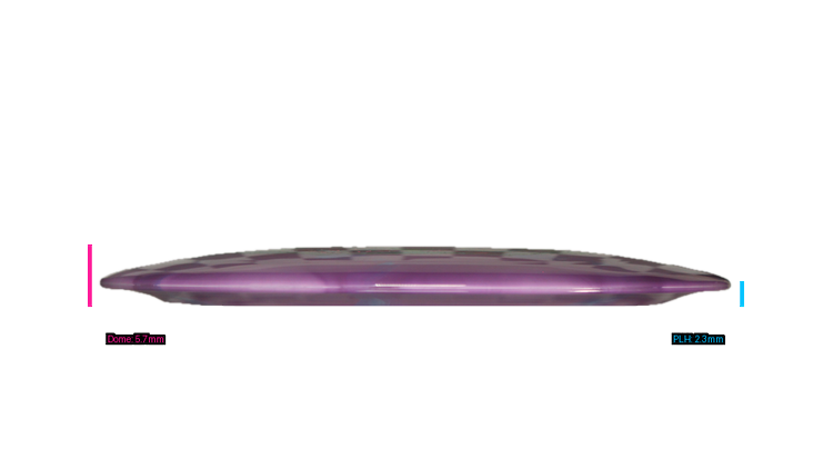 Discraft 2025 USDGC Anthony Barela Swirly ESP Venom Distance Driver Profile View