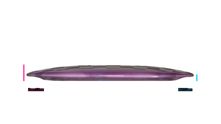 Discraft 2025 USDGC Anthony Barela Swirly ESP Venom Distance Driver Profile View