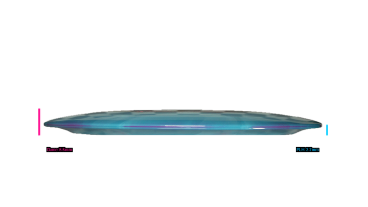 Discraft 2025 USDGC Anthony Barela Swirly ESP Venom Distance Driver Profile View