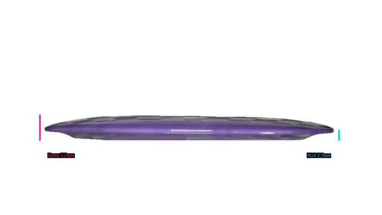 Discraft 2025 USDGC Anthony Barela Swirly ESP Venom Distance Driver Profile View