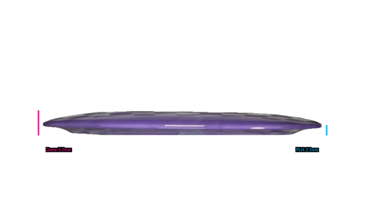 Discraft 2025 USDGC Anthony Barela Swirly ESP Venom Distance Driver Profile View